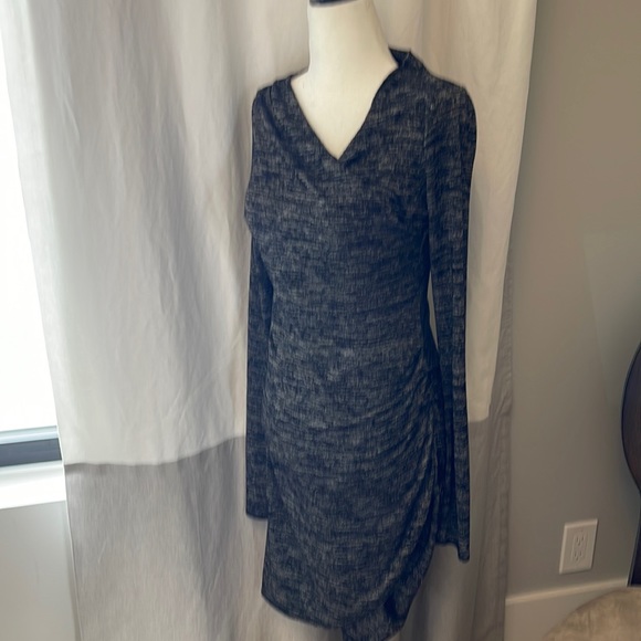 Wilfred faux wrap long sleeve dress - Picture 1 of 5